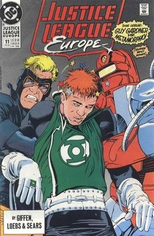 USA JUSTICE LEAGUE EUROPE # 11 | 110670 | KIETH GIFFEN - BILL MESNER-LOEB - BART SEARS | Universal Cómics