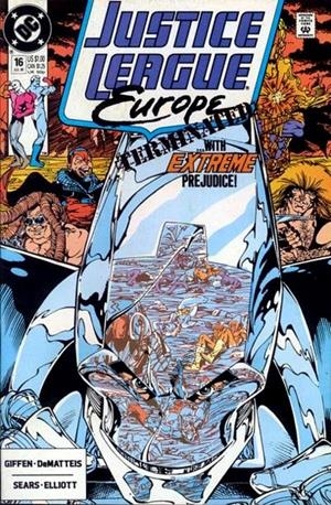 USA JUSTICE LEAGUE EUROPE # 16 | 110675 | KIETH GIFFEN - J.M. DeMATTEIS - BART SEARS | Universal Cómics