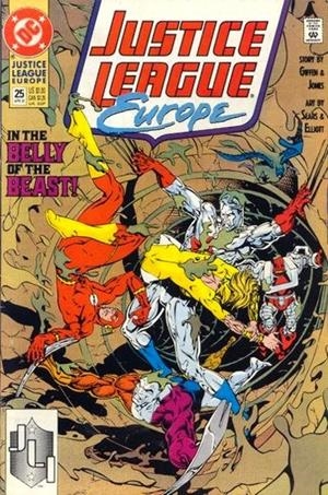 USA JUSTICE LEAGUE EUROPE # 25 | 110684 | KIETH GIFFEN - GERARD JONES - BART SEARS | Universal Cómics