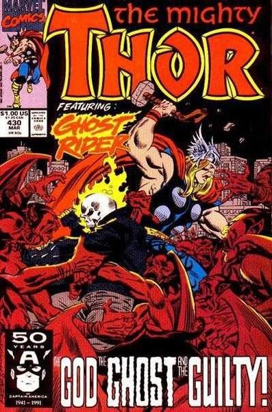 USA THOR # 430 | 111091 | TOM DeFALCO - RON FRENZ