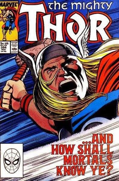 USA THOR # 394 | 111172 | TOM DeFALCO - RON FRENZ | Universal Cómics