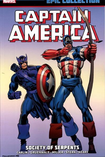USA EPIC COLLECTION CAPTAIN AMERICA # 12 SOCIETY OF SERPENTS TP | 978078518896453499 | MICHAEL CARLIN - MARK GRUENWALD - ROGER STERN - PAUL  NEARY - FRANK MILLER | Universal Cómics