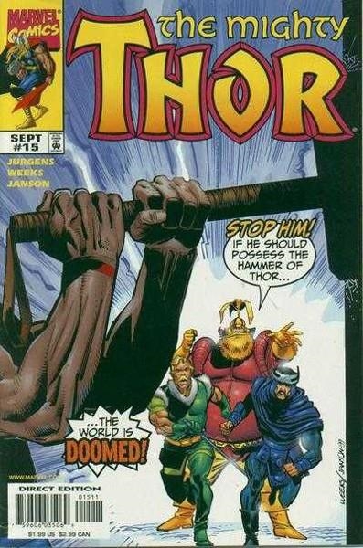 USA THOR VOL 2 # 15 | 75960603506901511 | DAN JURGENS - LEE WEEKS