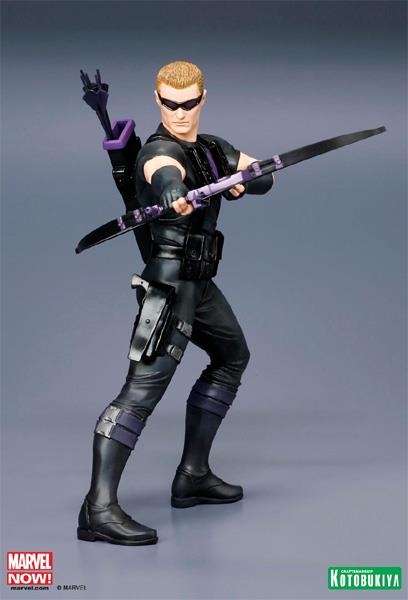 OJO DE HALCON HAWKEYE ESTATUA 19 CM MARVEL COMICS AVENGERS NOW ART FX | 603259046104 | Universal Cómics