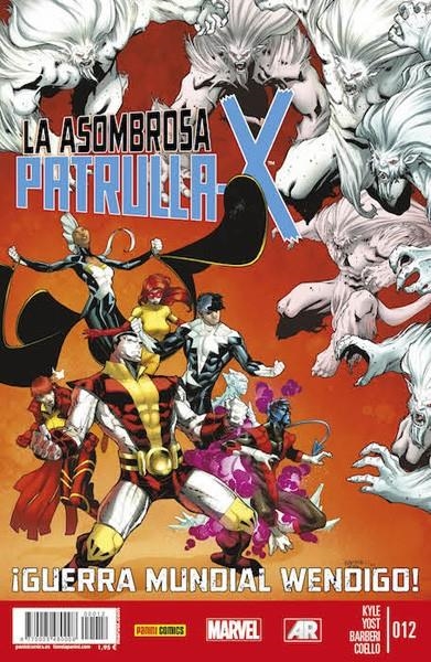 LA ASOMBROSA PATRULLA-X # 12 WORLD WAR WENDIGO 3 | 977000548000800012 | CRAIG KYLE - CHRIS YOST - CARLO BARBERI