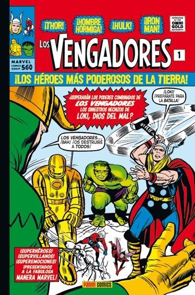 VENGADORES OMNIGOLD # 01 LA LLEGADA DE LOS VENGADORES | 9788490940679 | STAN LEE - JACK KIRBY - DON HECK - ROGER STERN - BRUCE TIMM | Universal Cómics