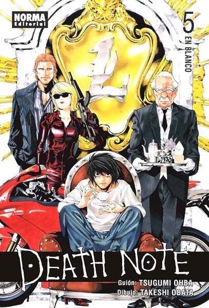 DEATH NOTE # 05 EN BLANCO | 9788467917284 | TAKESHI OBATA - TSUGUMI OHBA | Universal Cómics