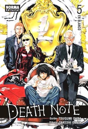 DEATH NOTE # 05 EN BLANCO | 9788467917284 | TAKESHI OBATA - TSUGUMI OHBA