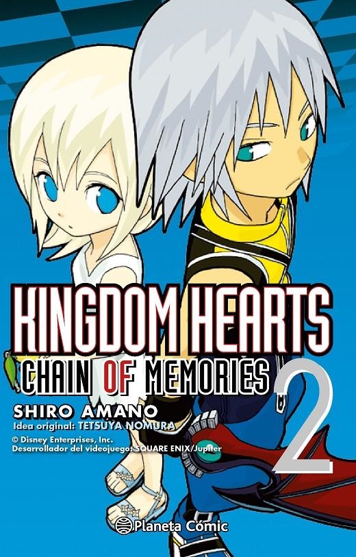 KINGDOM HEARTS CHAIN OF MEMORIES NUEVA EDICIÓN # 02 | 9788416244621 | SHNIRO AMANO - TETSUYA NOMURA | Universal Cómics