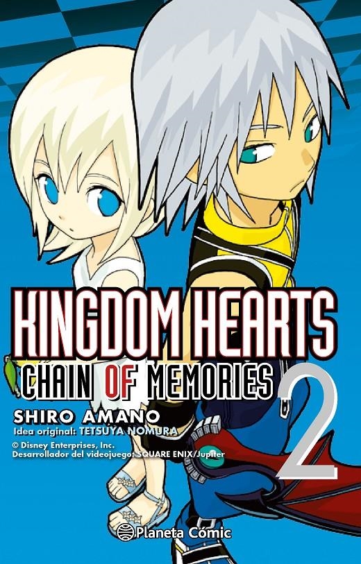 KINGDOM HEARTS CHAIN OF MEMORIES NUEVA EDICIÓN # 02 | 9788416244621 | SHNIRO AMANO - TETSUYA NOMURA