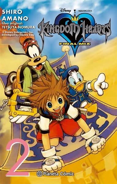 KINGDOM HEARTS FINAL MIX NUEVA EDICIÓN # 02 | 9788416244591 | SHNIRO AMANO - TETSUYA NOMURA | Universal Cómics