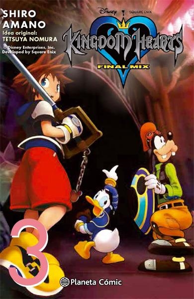 KINGDOM HEARTS FINAL MIX NUEVA EDICIÓN # 03 | 9788416244607 | SHNIRO AMANO - TETSUYA NOMURA | Universal Cómics