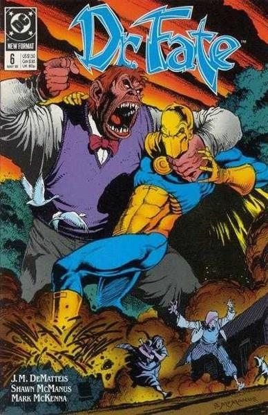 USA DR. FATE VOL 2 # 06 | 114872 | J.M. DEMATTEIS - SHAWN McMANUS | Universal Cómics