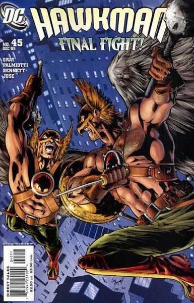 USA HAWKMAN VOL 4 # 45 | 76194123109904511 | JIMMY PALMIOTTY - JUSTIN GRAY - ED BENNETT