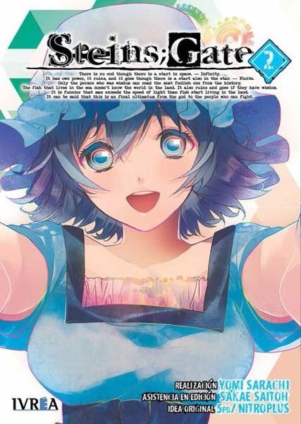 STEINS GATE # 02 | 9788416352807 | YOMI SARACHI - 5PB NITROPLUS | Universal Cómics