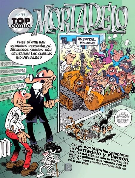 TOP COMIC MORTADELO # 55 | 9788466656696 | FRANCISCO IBAÑEZ