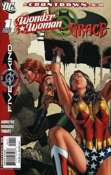 USA OUTSIDERS FIVE OF A KIND WONDER WOMAN AND GRACE # 01 | 76194126543800111 | MARC ANDREYKO - CLIFF RICHARDS - ART THIBERT