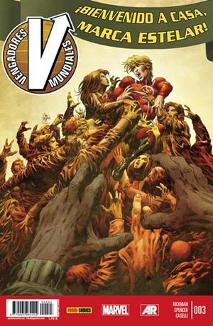 2aMA VENGADORES MUNDIALES # 03 | 2M116670 | JONATHAN HICKMAN - NICK SPENCER - STEFANO CASELLI