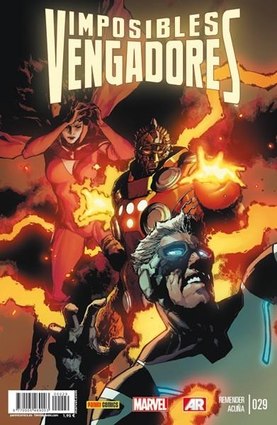 IMPOSIBLES VENGADORES # 29 | 977000546900300029 | RICK REMENDER - DANIEL ACUÑA