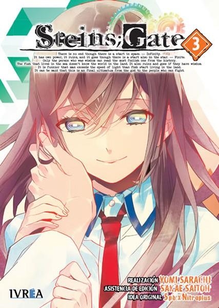 STEINS GATE # 03 | 9788416426096 | YOMI SARACHI - 5PB NITROPLUS | Universal Cómics