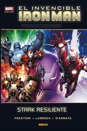 EL INVENCIBLE IRON MAN MARVEL DELUXE # 04 STARK RESILIENTE | 9788490941980 | MATT FRACTION - SALVADOR LARROCA | Universal Cómics