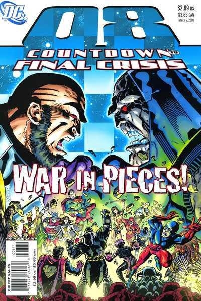 USA COUNTDOWN TO FINAL CRISIS # 08 | 76194126083900811 | JUSTIN GRAY - PAUL DINI - JIMMY PALMIOTTI - CARLOS MAGNO