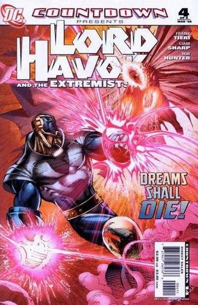 COUNTDOWN PRESENTS LORD HAVOK AND THE EXTREMISTS # 04 | 76194126576600411 | FRANK TIERI - LIAM SHARP | Universal Cómics