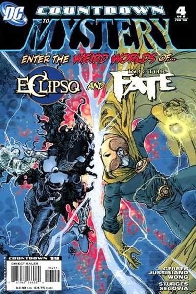COUNTDOWN TO MYSTERY # 04 | 76194126608400411 | STEVE GERBER - MATHEW STURGES - JUSTINIANO | Universal Cómics