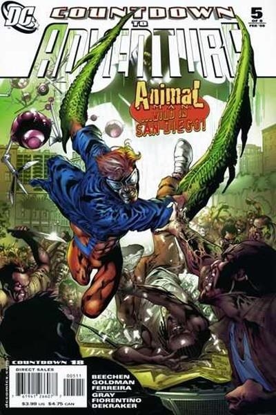 COUNTDOWN TO ADVENTURE # 05 | 76194126607700511 | ADAM BEECHEN - EDDY BARROWS - FABRIZIO FIORENTINO - JUSTIN GRAY | Universal Cómics