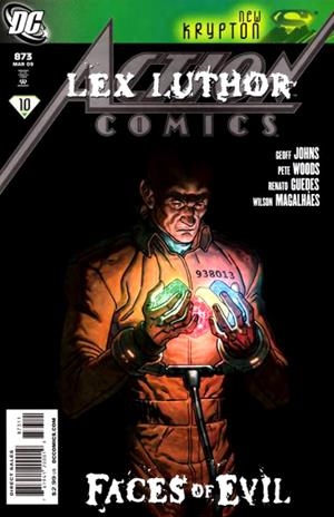 USA ACTION COMICS # 873 | 76194120001987311 | GEOFF JOHNS - PETE WOODS - RENATO GUEDES | Universal Cómics