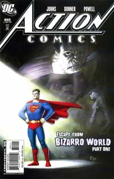 USA ACTION COMICS # 855 | 76194120001985511 | GEOFF JOHNS - RICHARD DONNER - ERIC POWELL | Universal Cómics