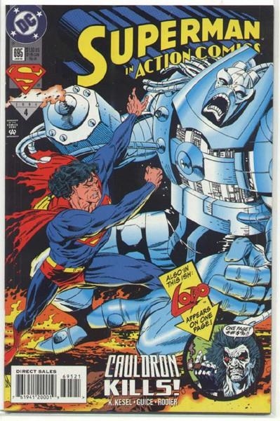 USA ACTION COMICS # 695 | 76194120001969521 | ROGER STERN - JASON GUICE | Universal Cómics