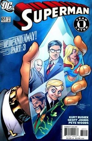 USA ADVENTURES OF SUPERMAN # 651 | 76194120003365111 | KURT BUSIEK - GEOFF JOHNS - PETE WOODS