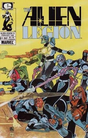 USA ALIEN LEGION # 12 | 117564 | ALAN ZELENETZ - FRANK CIROCCO - CARL POTTS