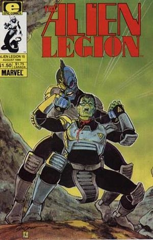 USA ALIEN LEGION # 15 | 117567 | ALAN ZELENETZ - FRANK CIROCCO - CARL POTTS