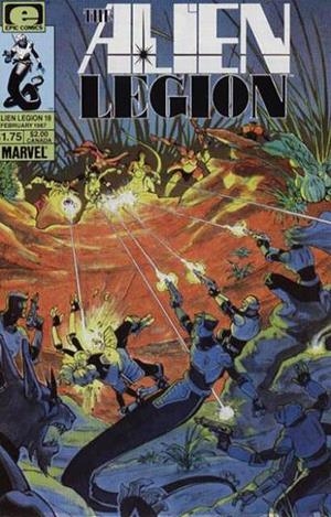 USA ALIEN LEGION # 18 | 117570 | ALAN ZELENETZ - FRANK CIROCCO - CARL POTTS
