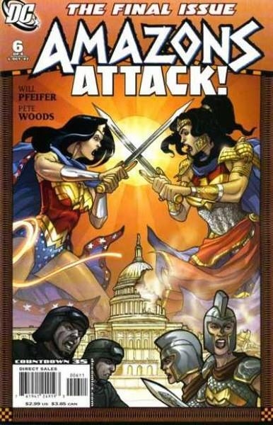 USA AMAZONS ATTACK # 06 | 76194124919300611 | WILL PFEIFFER - PETE WOODS | Universal Cómics