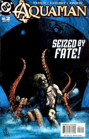 USA AQUAMAN SWORD OF ATLANTIS VOLUME 4 # 02 | 76194123532500211 | RICK VEITCH - YVEL  GUICHET - MARK PROPST