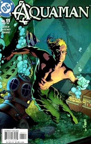 USA AQUAMAN SWORD OF ATLANTIS VOLUME 4 # 11 | 76194123532501111 | RICK VEITCH - YVEL  GUICHET - MARK PROPST