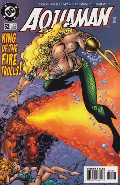 USA AQUAMAN VOLUME 3 # 52 | 76194120117705211 | ERIK LARSEN - JIM APARO - ERIC BATTLE - NORM RAPMUND - BILL SIENKIEWICZ | Universal Cómics