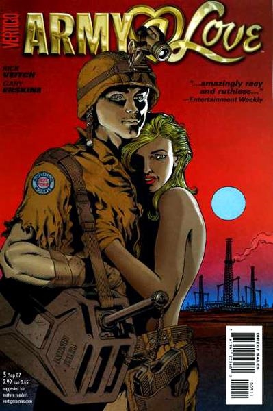 USA ARMY @ LOVE # 05 | 76194125348000511 | RICK VITCH - GARY ERSKINE | Universal Cómics
