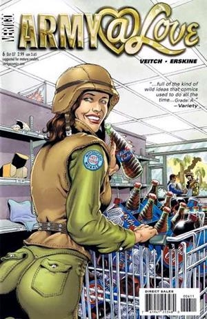 USA ARMY @ LOVE # 06 | 76194125348000611 | RICK VITCH - GARY ERSKINE | Universal Cómics