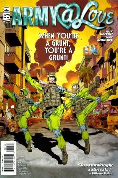 USA ARMY @ LOVE # 07 | 76194125348000711 | RICK VITCH - GARY ERSKINE | Universal Cómics
