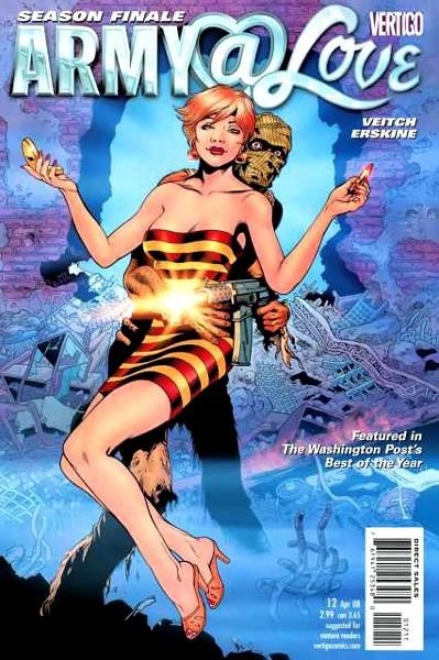 USA ARMY @ LOVE # 12 | 76194125348001211 | RICK VITCH - GARY ERSKINE | Universal Cómics