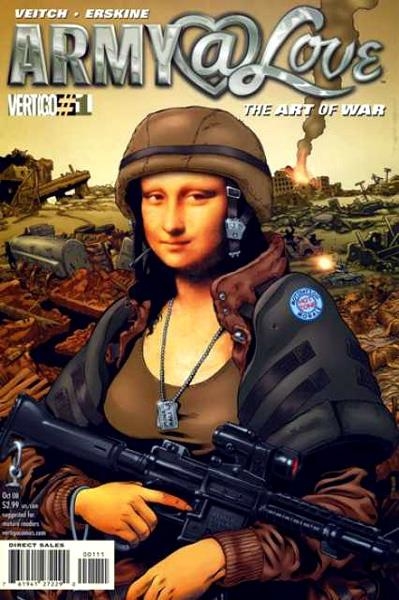 USA ARMY @ LOVE THE ART OF WAR # 01 | 76194127229000111 | RICK VITCH - GARY ERSKINE | Universal Cómics