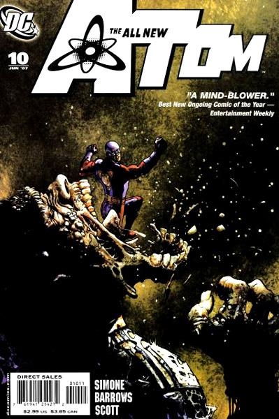 USA ALL NEW ATOM # 10 | 76194125427201011 | GAIL SIMONE - EDDIE BARROWS - TREVOR SCOTT