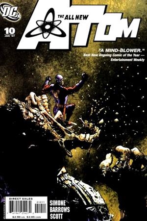 USA ALL NEW ATOM # 10 | 76194125427201011 | GAIL SIMONE - EDDIE BARROWS - TREVOR SCOTT