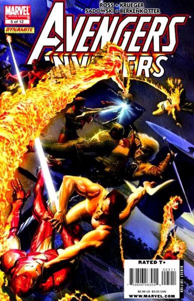 USA AVENGERS INVADERS # 05 | 75960606305500511 | ALEX ROSS - JIM KRUEGER | Universal Cómics