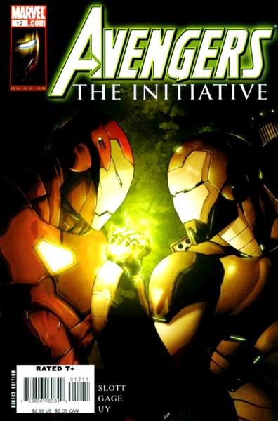 USA AVENGERS THE INITIATIVE # 12 | 75960606084901211 | DAN SLOTT - CHRISTOS CAGE - STEVE UY