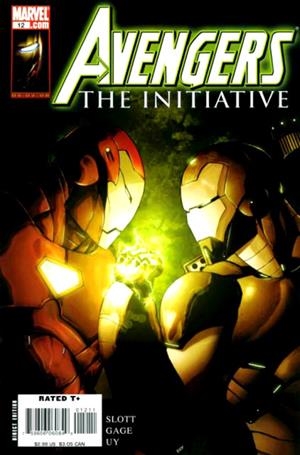 USA AVENGERS THE INITIATIVE # 12 | 75960606084901211 | DAN SLOTT - CHRISTOS CAGE - STEVE UY